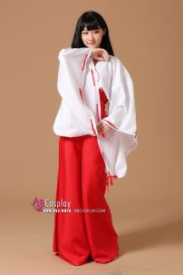 Trang Phục Hakama Cosplay Nhật Bản Kikyou - Inuyasha