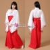 Trang Phục Hakama Cosplay Nhật Bản Kikyou - Inuyasha