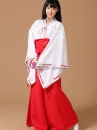 Trang Phục Hakama Cosplay Nhật Bản Kikyou - Inuyasha