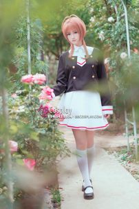 Bộ Váy Nữ Sinh Trung Học Sakura - Clear Card