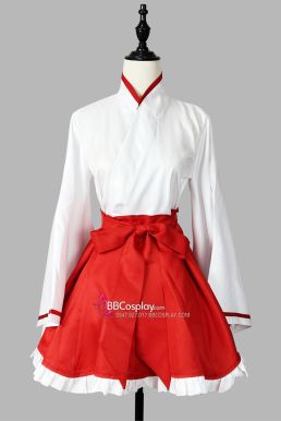 Waloli Cosplay Houki Shinonono Kitsune Miko