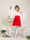 Waloli Cosplay Houki Shinonono Kitsune Miko
