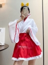 Waloli Cosplay Houki Shinonono Kitsune Miko