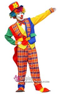 Đồ Chú Hề Vest Caro Đuôi Tôm