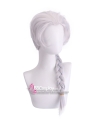 Tóc Giả Nữ Hoàng Elsa - Màu Trắng Bạc