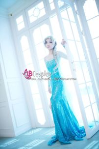 Tóc Elsa Tóc Giả Hóa Trang Công Chúa Elsa - Lưới Hoa