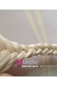 Tóc Elsa Tóc Giả Hóa Trang Công Chúa Elsa - Lưới Hoa