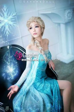 Tóc Elsa Tóc Giả Hóa Trang Công Chúa Elsa