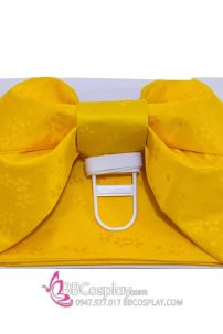 Obi Kimono - Thắt Lưng Kimono Nhật Nơ Vàng