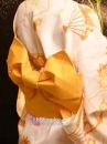 Obi Kimono - Thắt Lưng Kimono Nhật Nơ Vàng