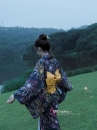 Obi Kimono - Thắt Lưng Kimono Nhật Nơ Vàng