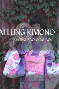 Đai Lưng Kimono Nhật Nơ Hồng