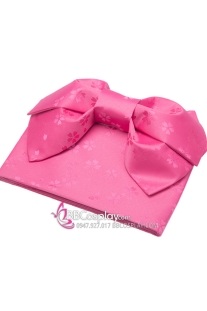 Đai Lưng Kimono Nhật Hồng Hoa Đào