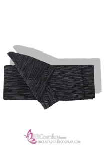 Đai Lưng Kimono Nam Đen Cơ Bản