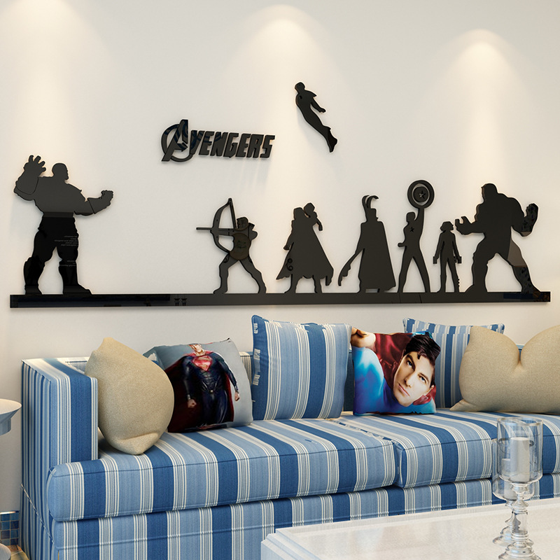 Tranh Dán Tường 3D Avengers