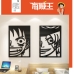 Bộ Tranh Dán Tường Anime One Piece