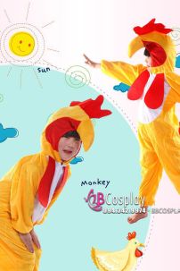 Quần Áo Thú Con Gà Trống Cho Bé 120Cm