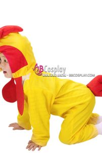 Quần Áo Thú Con Gà Trống Cho Bé 120Cm