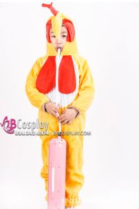 Quần Áo Thú Con Gà Trống Cho Bé 120Cm