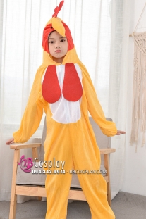 Quần Áo Thú Con Gà Trống Cho Bé 120Cm