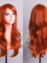 Tóc Giả Đỏ Cam Dài 60Cm KG Mới 100% Giảm Sâu Dọn Kho