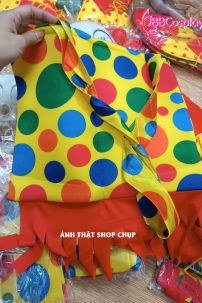 Túi Chú Hề Bằng Vải - Phụ Kiện Chú Hề