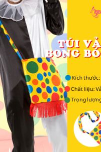 Túi Chú Hề Bằng Vải - Phụ Kiện Chú Hề