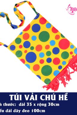 Túi Chú Hề Bằng Vải - Phụ Kiện Chú Hề