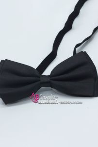 Nơ Bướm Màu Đen Trơn