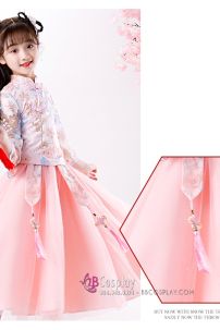 Hỉ Phục Trẻ Em Hồng Pastel 150