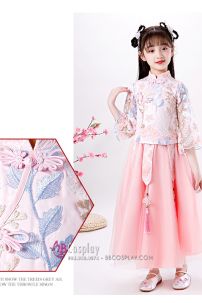 Hỉ Phục Trẻ Em Hồng Pastel 150