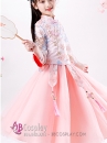Hỉ Phục Trẻ Em Hồng Pastel 150