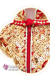 Hỉ Phục Cách Tân Đỏ Trẻ Em