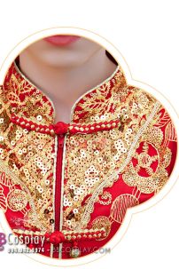 Hỉ Phục Cách Tân Đỏ Trẻ Em