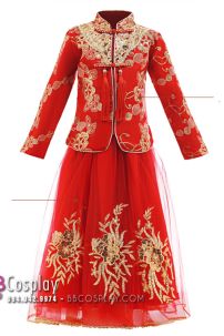 Hỉ Phục Cách Tân Đỏ Trẻ Em