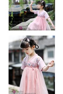 Hán Phục Trẻ Em Tiểu Đào - Tay Ngắn 120