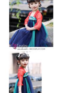 Váy Hán Phục Tiểu Đinh Đan Bé Gái