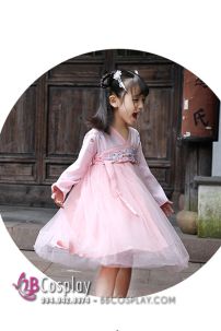 Đồ Hằng Nga Cho Bé Hồng Pastel - Tiểu Đào