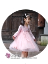Trang Phục Hằng Nga Cho Bé Hồng Pastel - Tiểu Đào