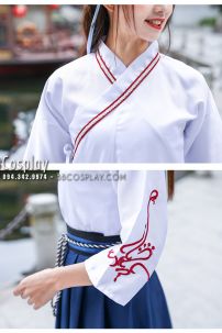 Hán Phục Cách Tân Vân Lưu - Xanh