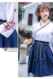 Hán Phục Cách Tân Vân Lưu - Xanh