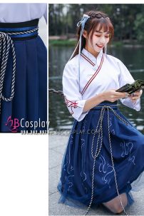 Hán Phục Cách Tân Vân Lưu - Xanh