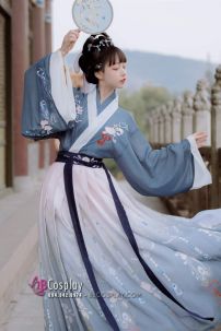 Hán Phục Chiết Eo Toàn Cơ