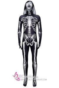 Đồ Bộ Xương Halloween Skeleton Jumsuit