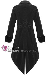 Tuxedo Gothic Halloween Black - Vest Đuôi Tôm Đen