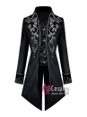Tuxedo Gothic Halloween Black - Vest Đuôi Tôm Đen