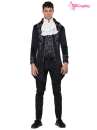 Tuxedo Gothic Halloween Black - Vest Đuôi Tôm Đen
