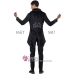Vest Tuxedo Gothic Halloween Black - Vest Đuôi Tôm Đen