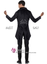 Tuxedo Gothic Halloween Black - Vest Đuôi Tôm Đen
