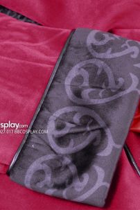 Áo Vest Ma Cà Rồng Đỏ Đen - Vải Nhung